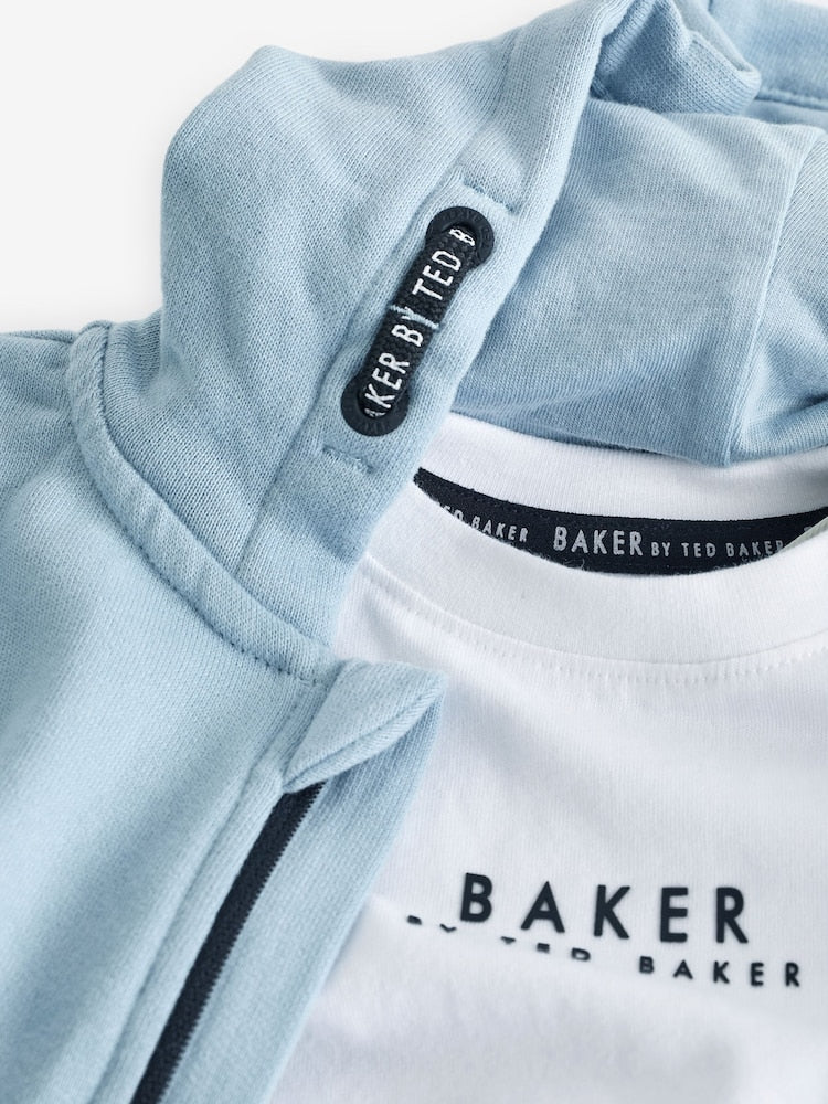 Blue Tracksuit Set 3 Piece