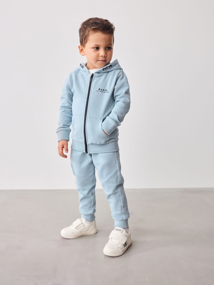 Blue Tracksuit Set 3 Piece