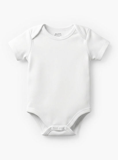 Juniors Solid Bodysuit with Round Neck and Short Sleeves-promo_babyshop_Buy5for59_UAE130126-image-2