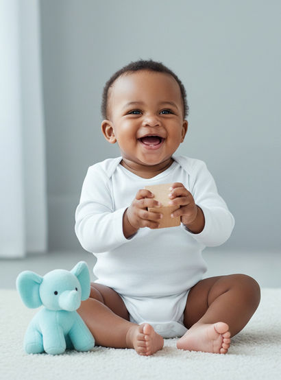 Juniors Solid Bodysuit with Round Neck and Long Sleeves-promo_babyshop_Buy5for59_UAE130126-image-1