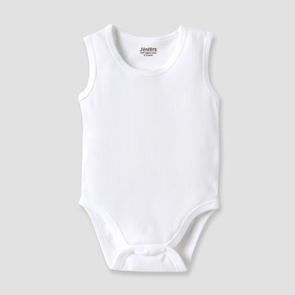 Juniors Textured Sleeveless Bodysuit with Button Closure - image 3