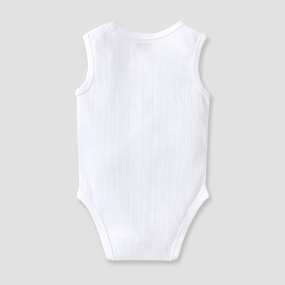 Juniors Textured Sleeveless Bodysuit with Button Closure - image 5
