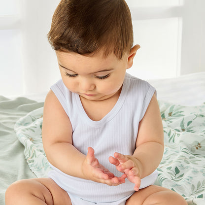 Juniors Textured Sleeveless Bodysuit with Button Closure - image 8