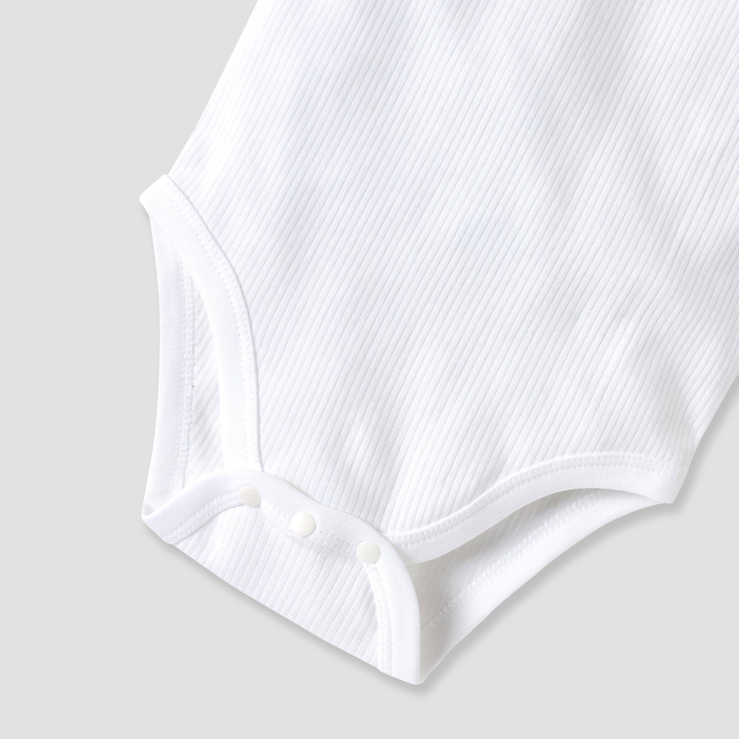 Juniors Textured Sleeveless Bodysuit with Button Closure - image 9