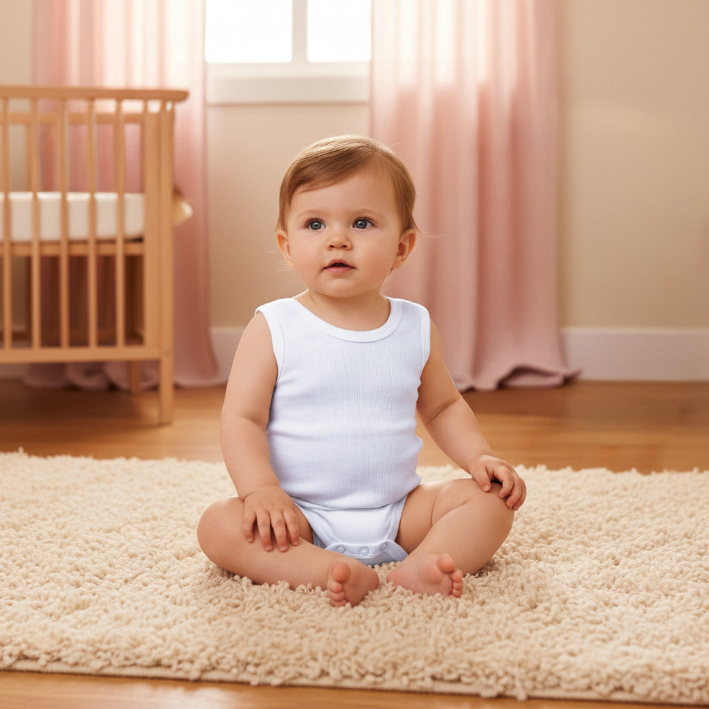 Juniors Textured Sleeveless Bodysuit with Button Closure - image 10