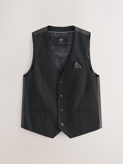 Black Waistcoat (3-16yrs)