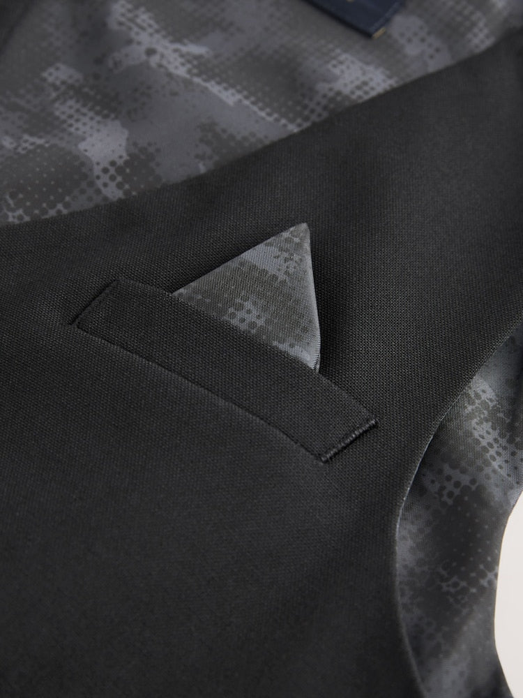 Black Waistcoat (3-16yrs)