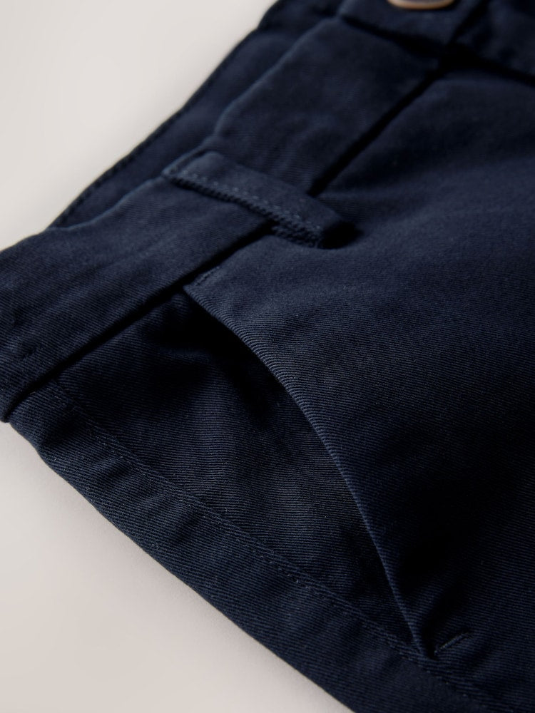 Black Regular Fit Stretch Chino Trousers (3-17yrs)