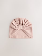 Neutral 2 Pack Baby Turbans (0-18mths) - Size 50cm (First Size)