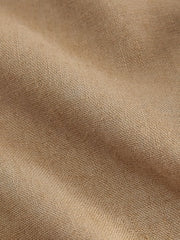 Tan Brown Regular Fit Linen Blend Pull on Trousers (3mths-7yrs) - Size 3-6 Months (62-68cm)