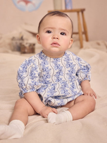 Blue Cath Kidston Baby Romper