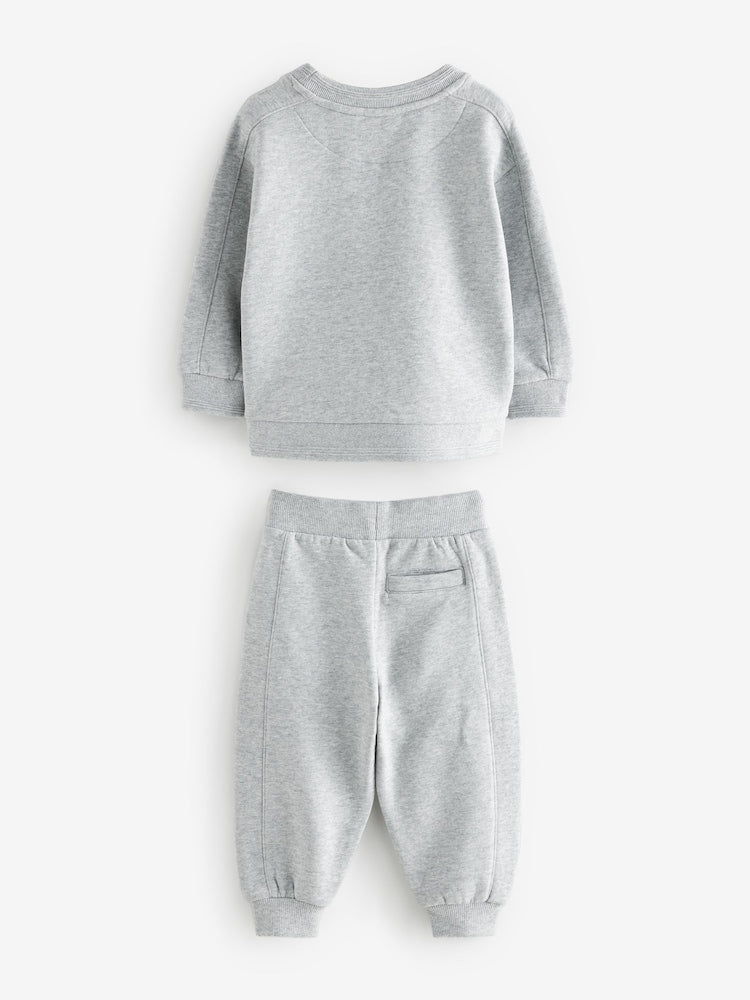 Baker by Ted Baker Grey Sweatshirt and Joggers Set