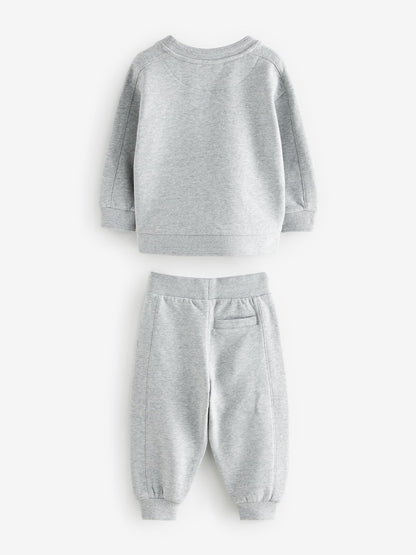 Baker by Ted Baker Grey Sweatshirt and Joggers Set