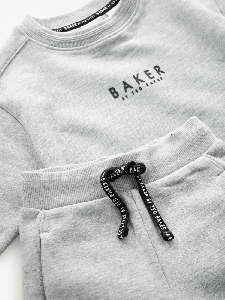 Baker by Ted Baker Grey Sweatshirt and Joggers Set