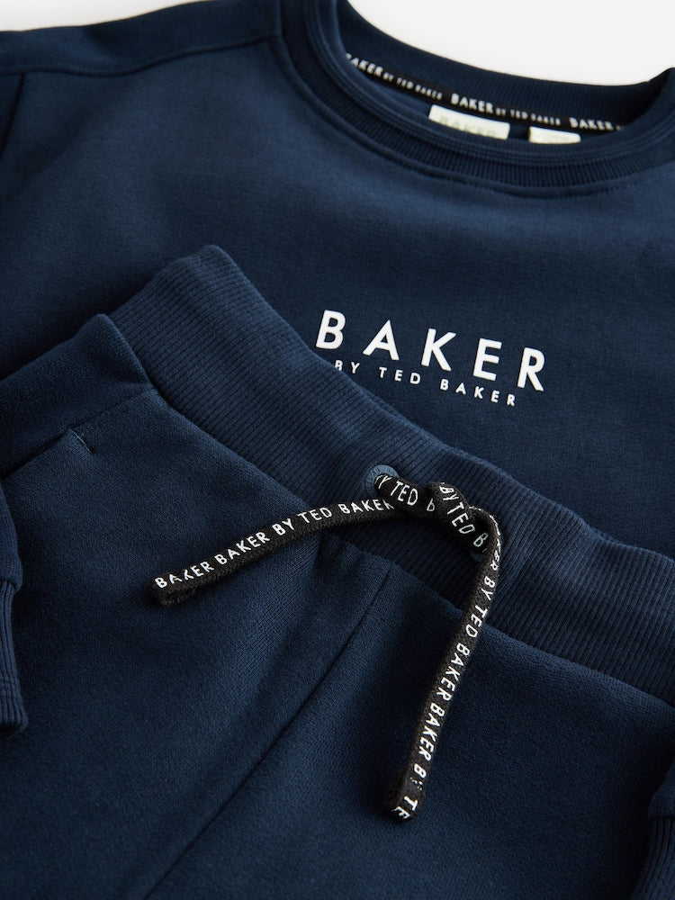 Baker by Ted Baker Navy Sweatshirt and Joggers Set