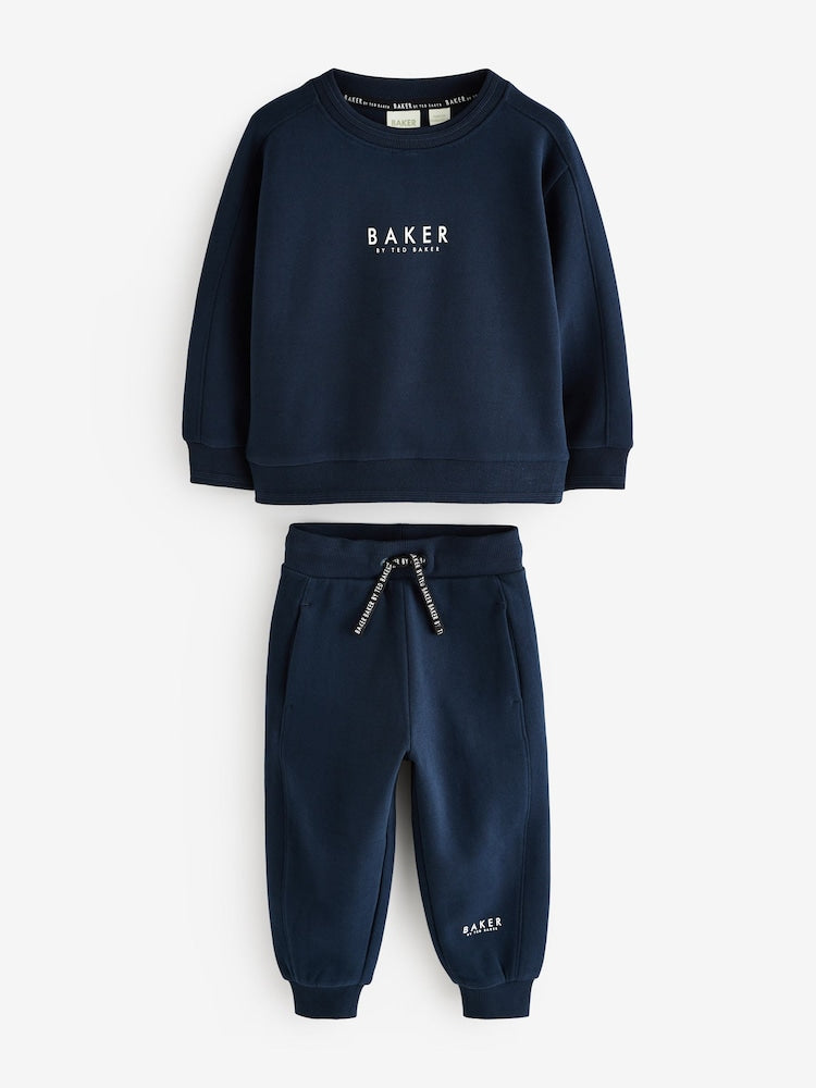Baker by Ted Baker Navy Sweatshirt and Joggers Set