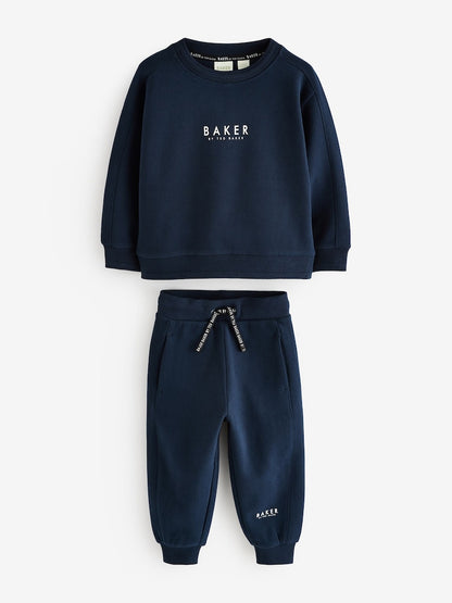 Baker by Ted Baker Navy Sweatshirt and Joggers Set