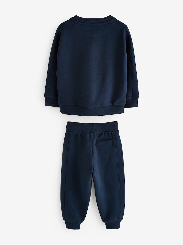 Baker by Ted Baker Navy Sweatshirt and Joggers Set