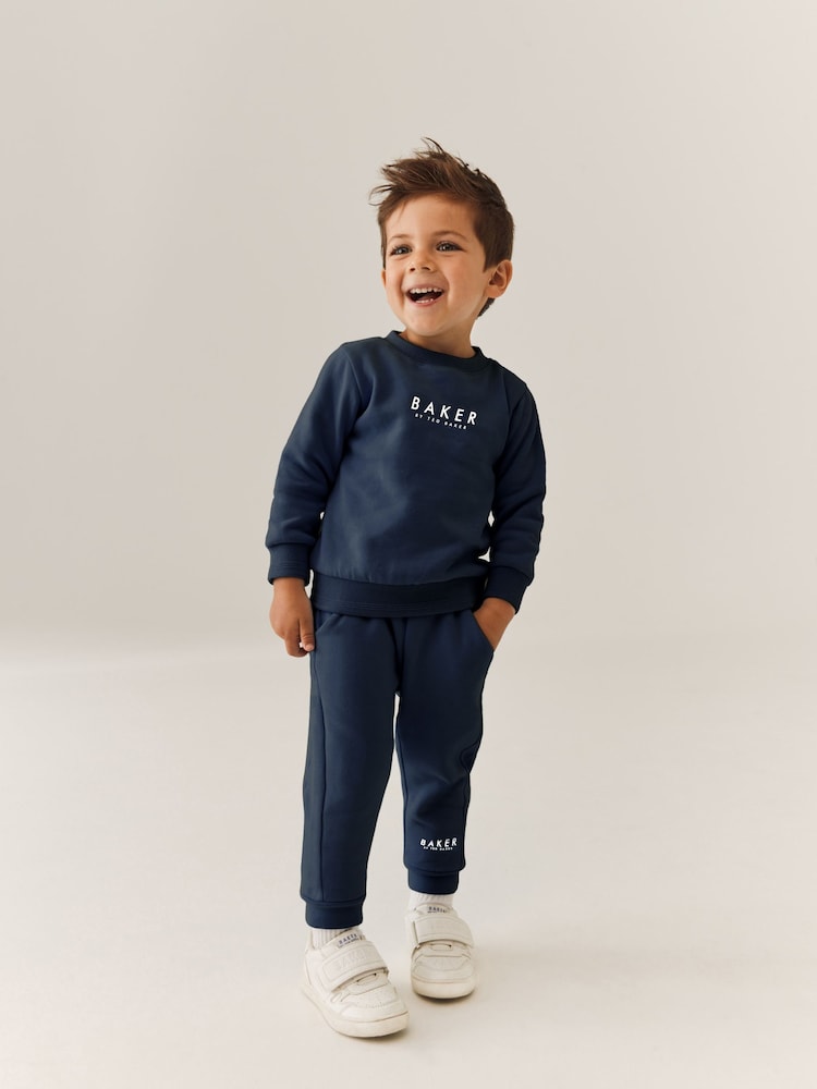 Baker by Ted Baker Navy Sweatshirt and Joggers Set