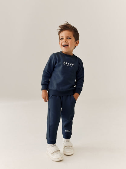 Baker by Ted Baker Navy Sweatshirt and Joggers Set