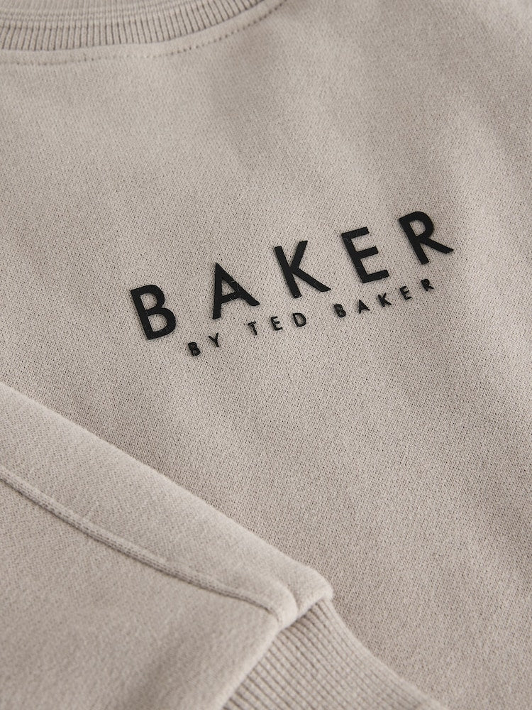 Baker by Ted Baker Stone Sweatshirt and Joggers Set