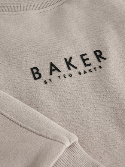 Baker by Ted Baker Stone Sweatshirt and Joggers Set