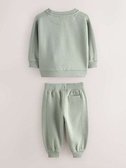 Baker by Ted Baker Green Sweatshirt and Joggers Set