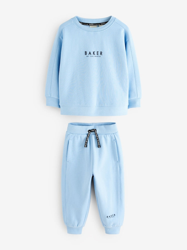 Baker by Ted Baker Blue Sweatshirt and Joggers Set