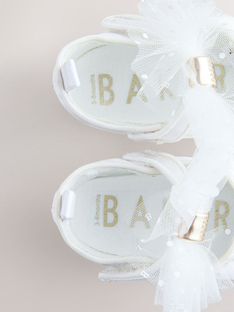 Baker by Ted Baker Baby Girls Padders Shoes With Bow