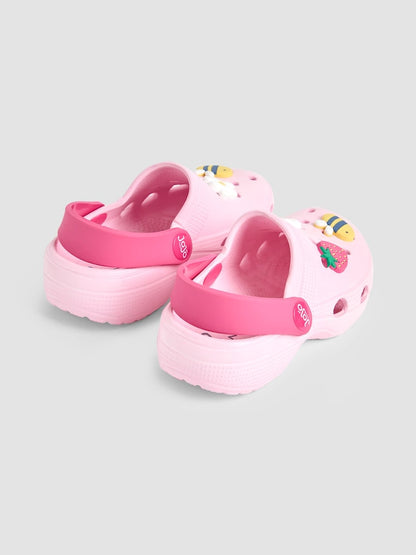 JoJo Maman Bébé Pink Slip On Clog