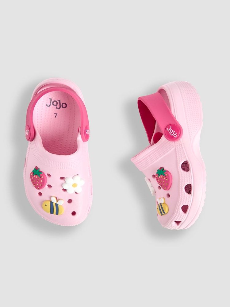 JoJo Maman Bébé Pink Slip On Clog