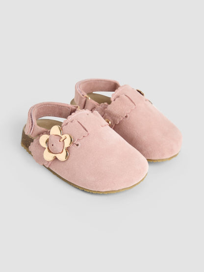 JoJo Maman Bébé Dusky Pink Slip-On Clogs - EU 28 (UK 10)