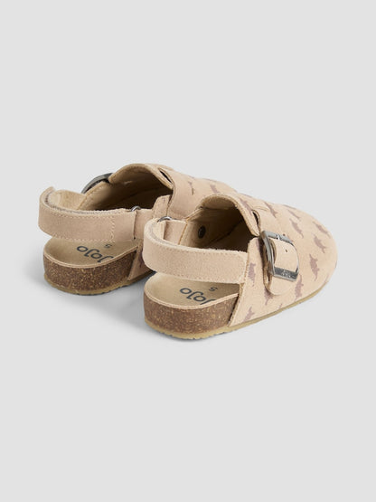 JoJo Maman Bébé Tan Slip-On Clogs