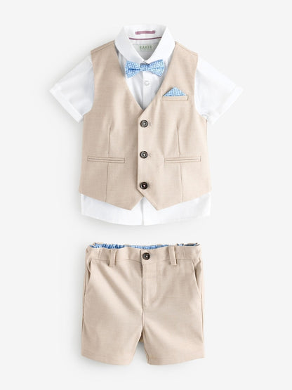 Baker by Ted Baker Shirt Waistcoat and Shorts Set