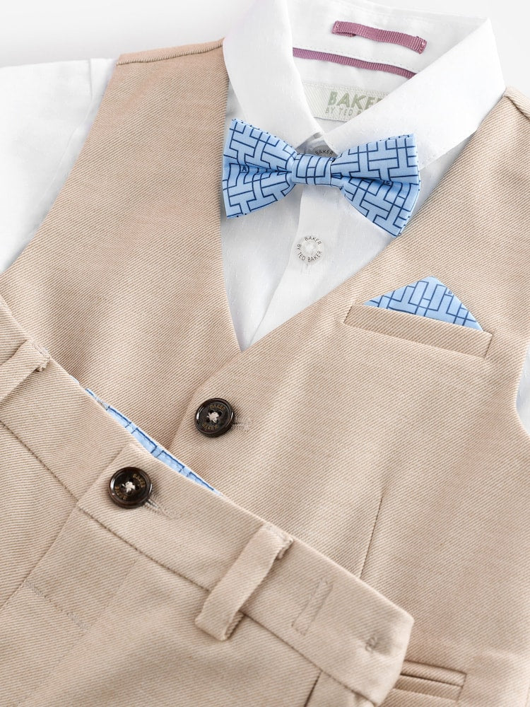 Baker by Ted Baker Shirt Waistcoat and Shorts Set