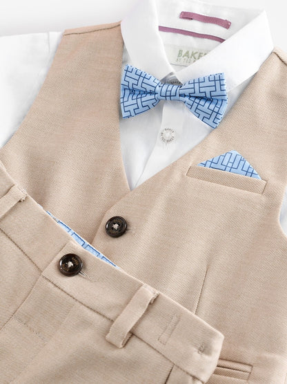 Baker by Ted Baker Shirt Waistcoat and Shorts Set