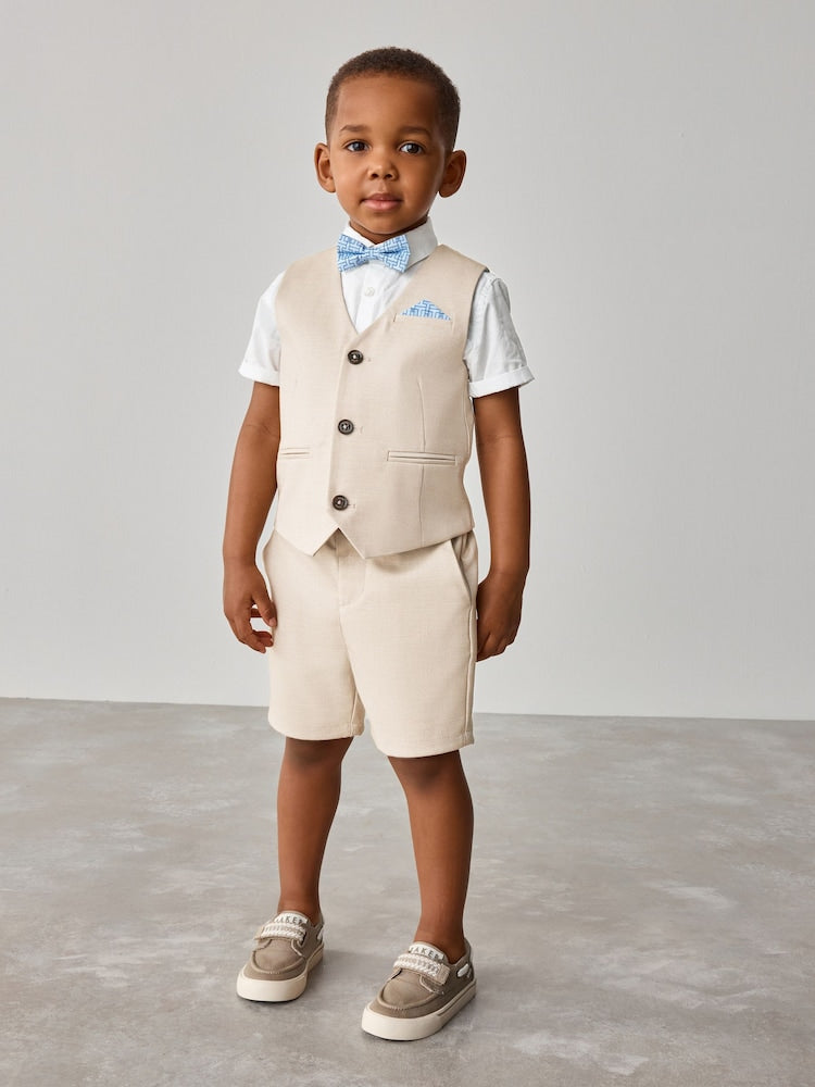 Baker by Ted Baker Shirt Waistcoat and Shorts Set