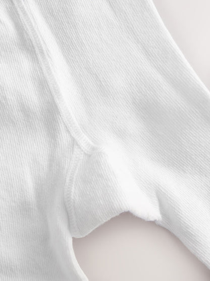 White Single Tights - Size 50cm (First Size)