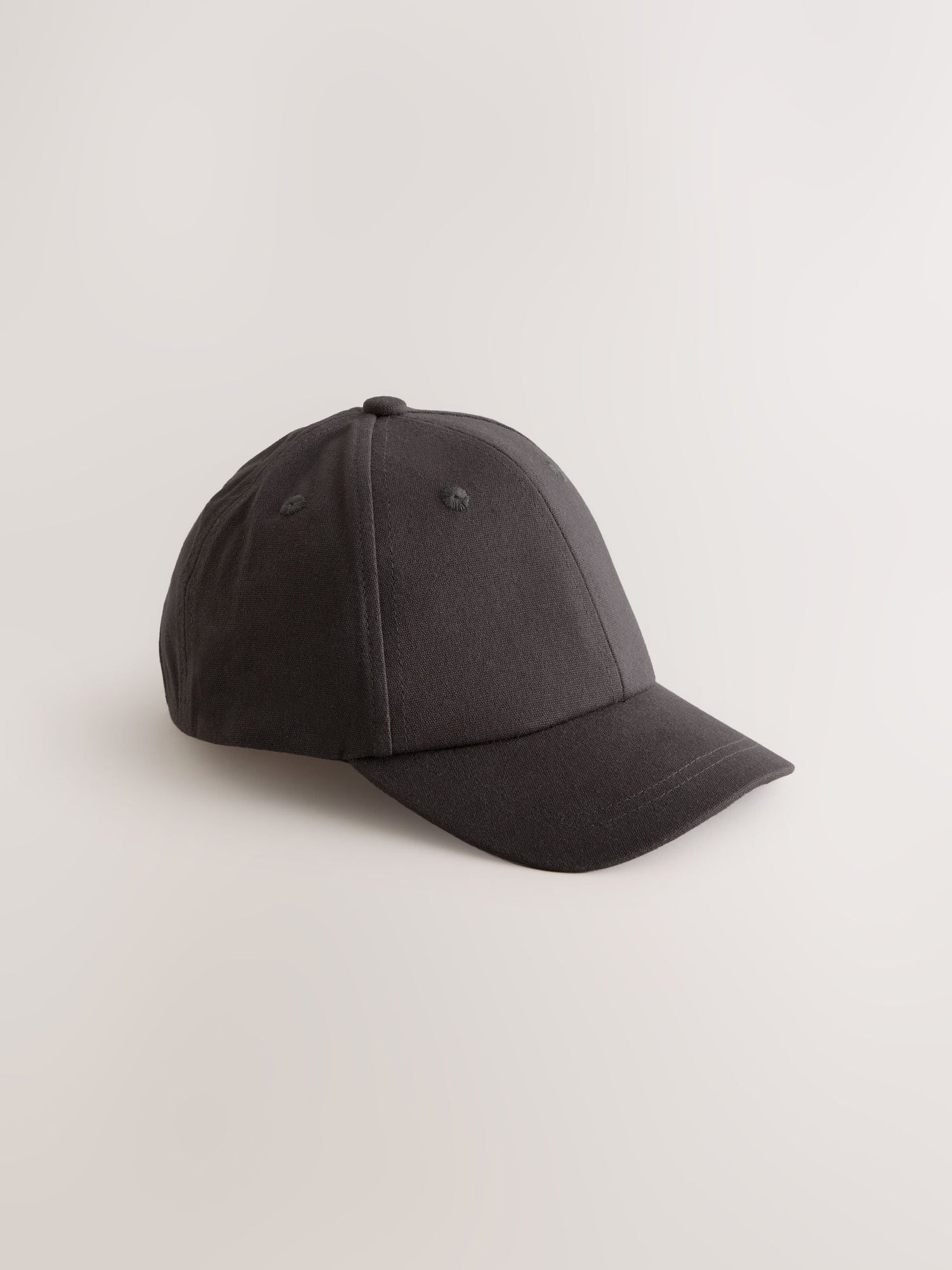 Grey/Charcoal Baseball 100% Cotton Caps 2 Pack (1-16yrs) - Size 1-2 Years (80-92cm)