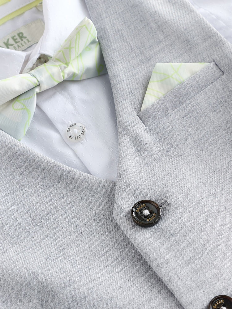 Baker by Ted Baker Waistcoat Shirt And Trousers Set