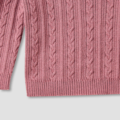 Juniors Pyjama Set with Knit Texture - Cotton - Long Sleeves