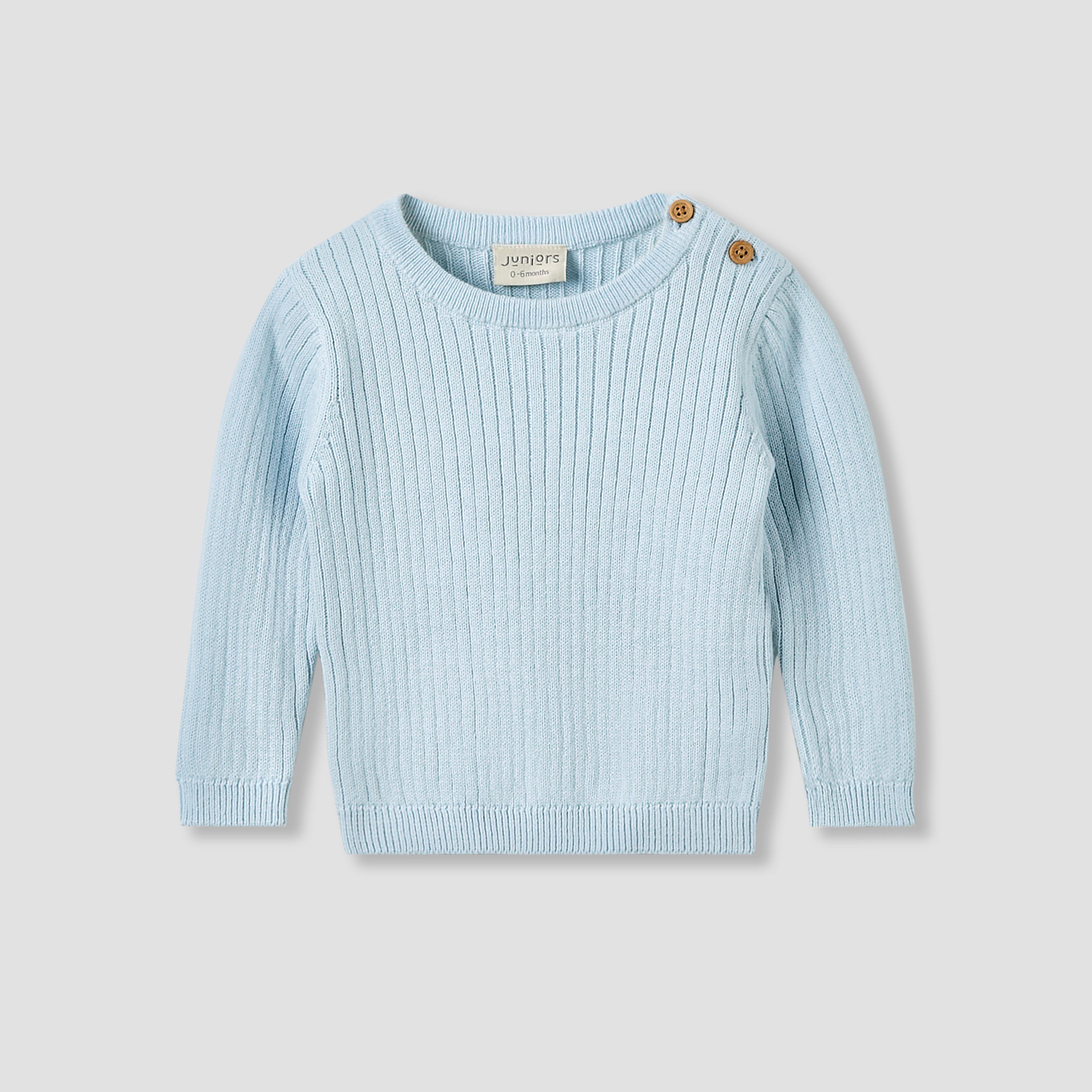 Juniors Pyjama Set with Ribbed Texture - Cotton - Long Sleeves
