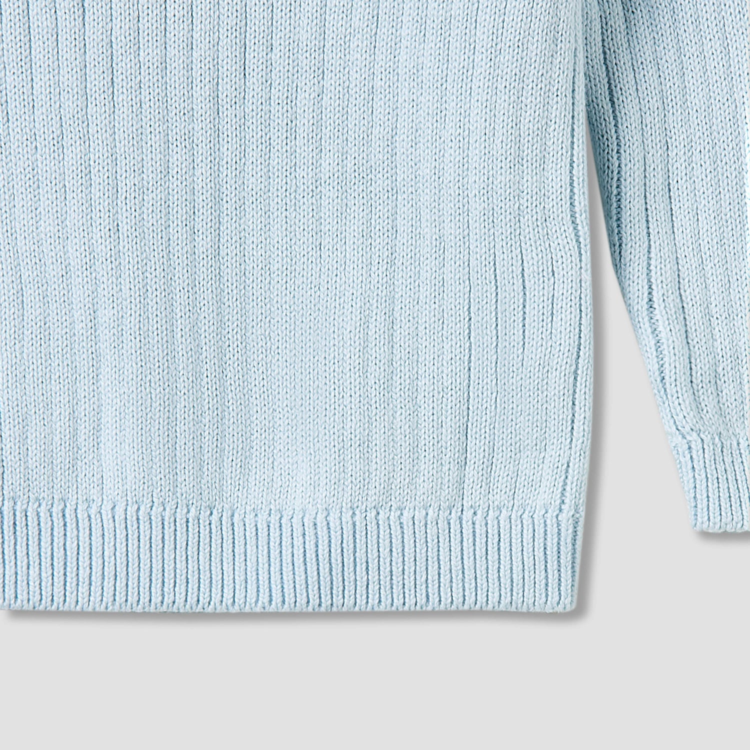 Juniors Pyjama Set with Ribbed Texture - Cotton - Long Sleeves