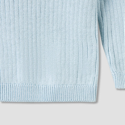 Juniors Pyjama Set with Ribbed Texture - Cotton - Long Sleeves