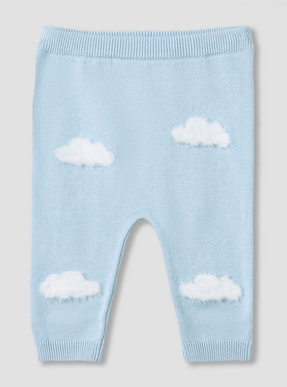 Juniors Pyjama Set with Cloud Knit Texture - Cotton - Long Sleeves-baby-boys-clothing-nightwear-pyjamasets-image-3