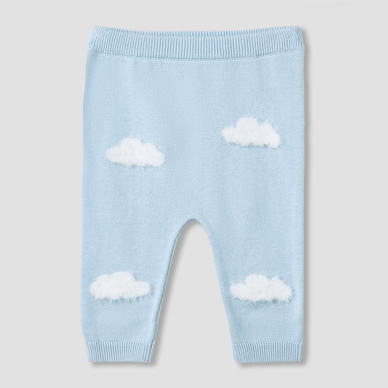 Juniors Pyjama Set with Cloud Knit Texture - Cotton - Long Sleeves
