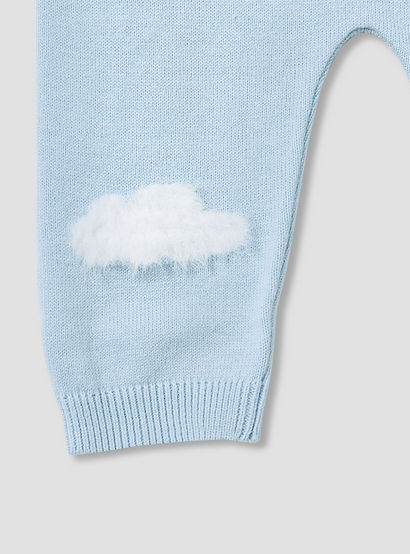 Juniors Pyjama Set with Cloud Knit Texture - Cotton - Long Sleeves-baby-boys-clothing-nightwear-pyjamasets-image-6