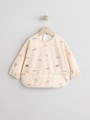 Neutral Mini Jungle Weaning And Feeding Sleeved Bib - Size 6-12 Months (68-80cm)