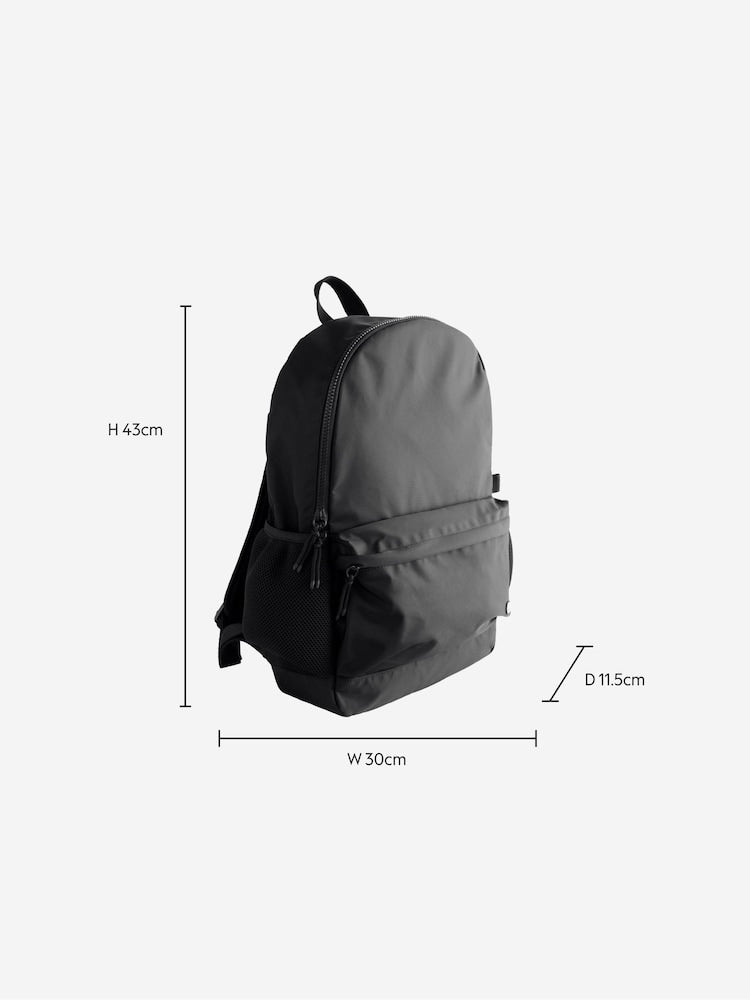 Black Backpack - Size One
