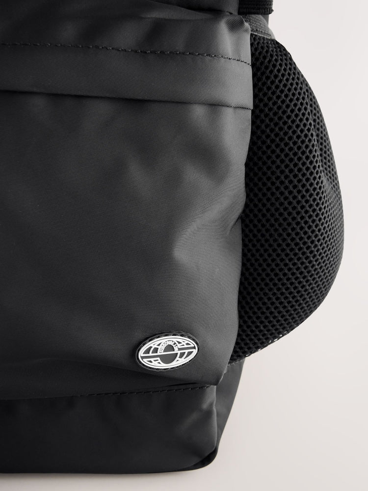 Black Backpack - Size One